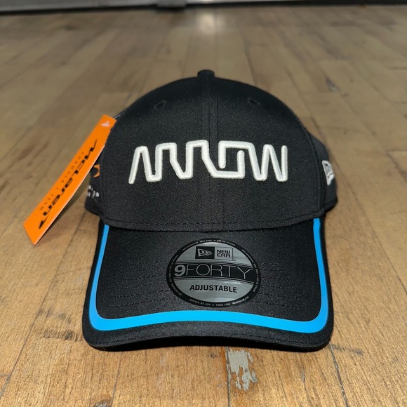 McLaren Racing Indycar Felix Rosenqvist New Era 9Forty Hat Men's One Size Black - Picture 2 of 8